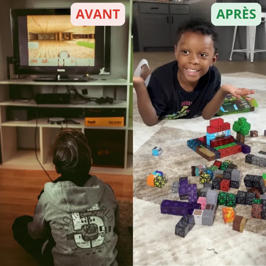 MontaPlay™ – Blocs Magnétiques Éducatifs