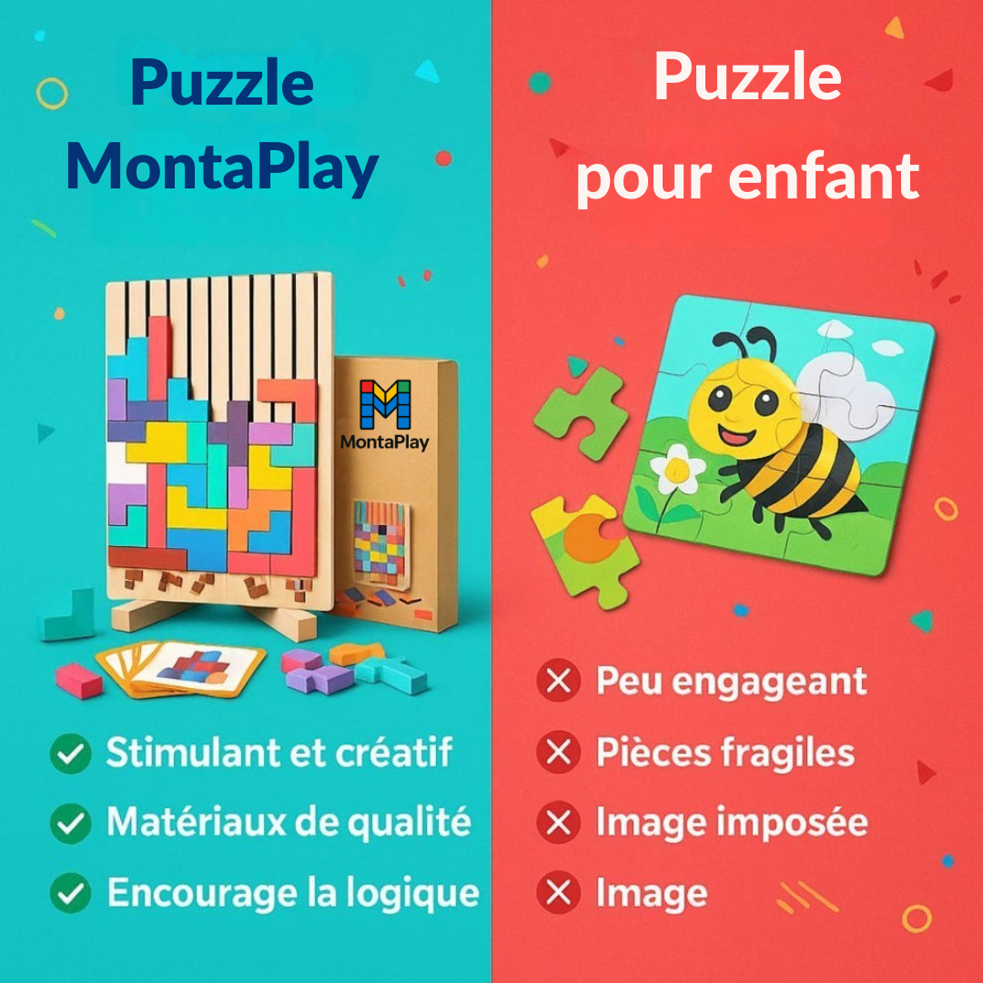 Montaplay-Tetris Puzzle