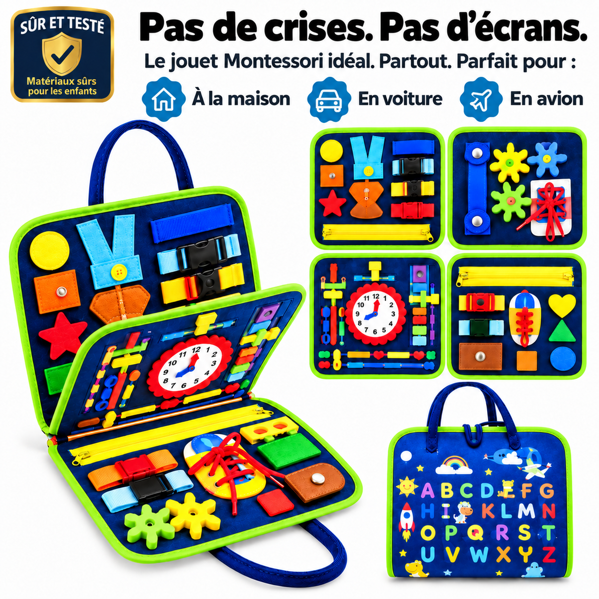MontaPlay™ Busy Board Montessori