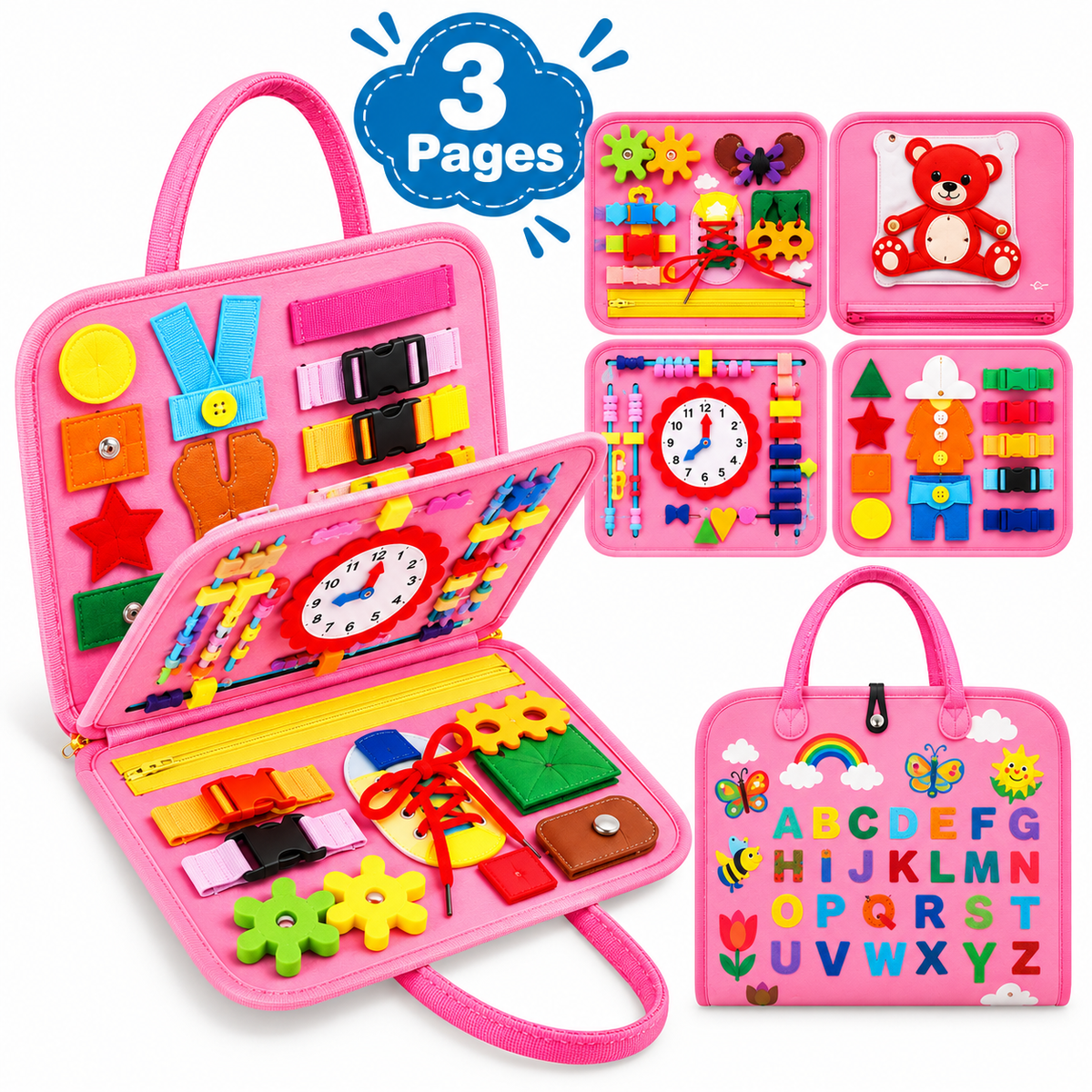 MontaPlay™ Busy Board Montessori