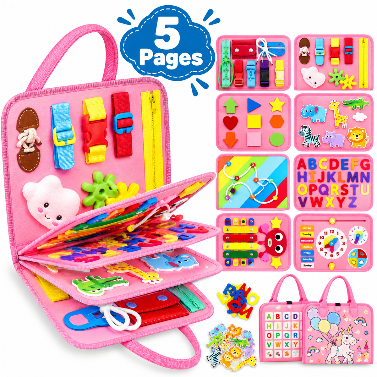 MontaPlay™ Busy Board Montessori