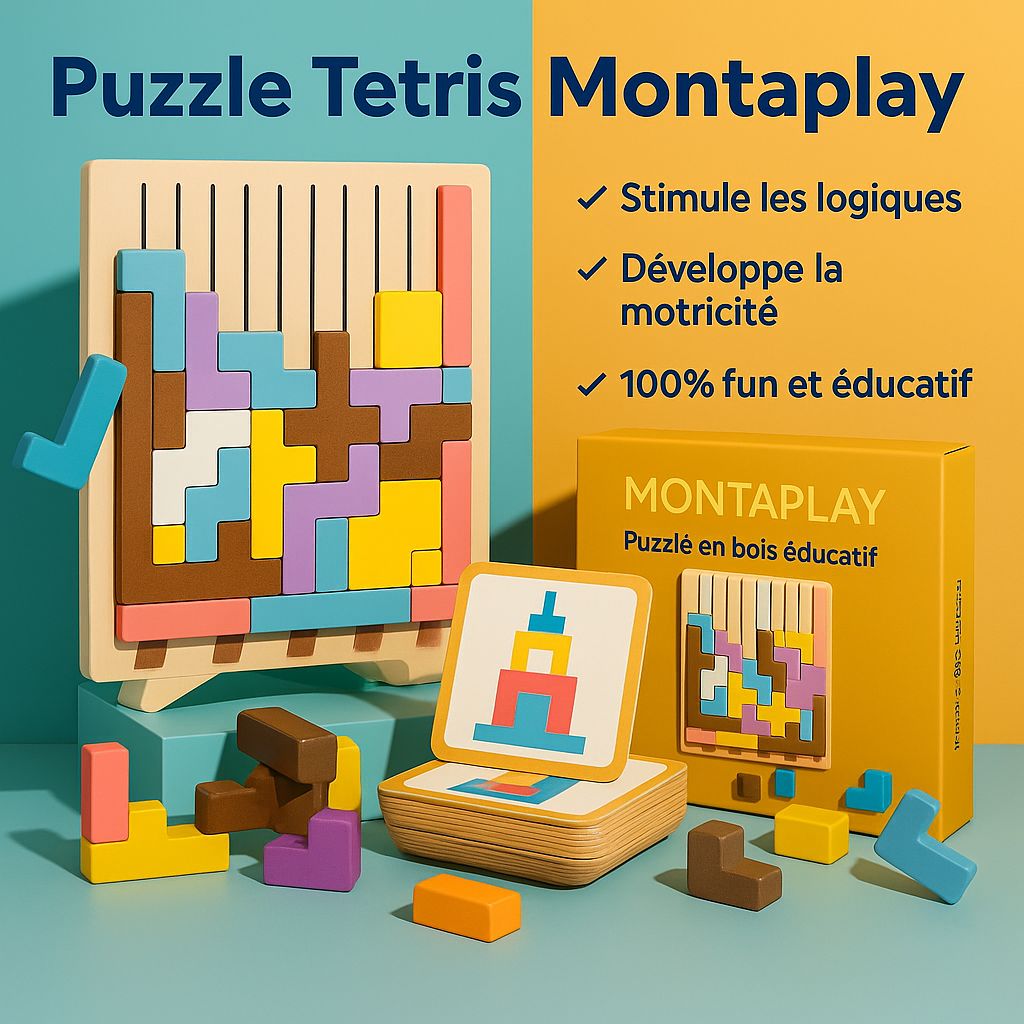 Wooden Puzzle Toy Stacking Game for Family Gathering Activity Brain Teaser STEM for Kids Adults Montessori Educational Sensory