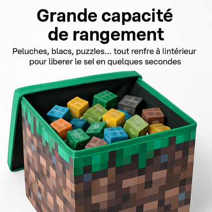 MontaPlay™ – Boîte de Rangement Minecraft